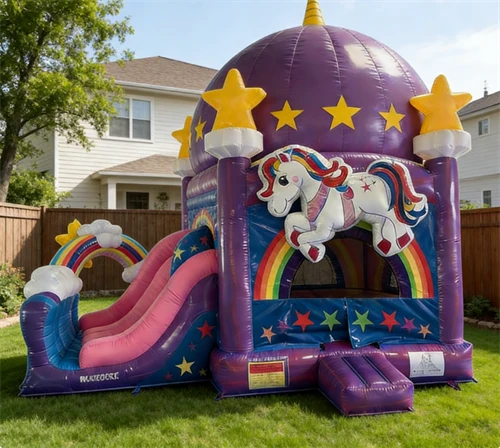 Inflatable Unicorn Bounce House Jumping Castle factory