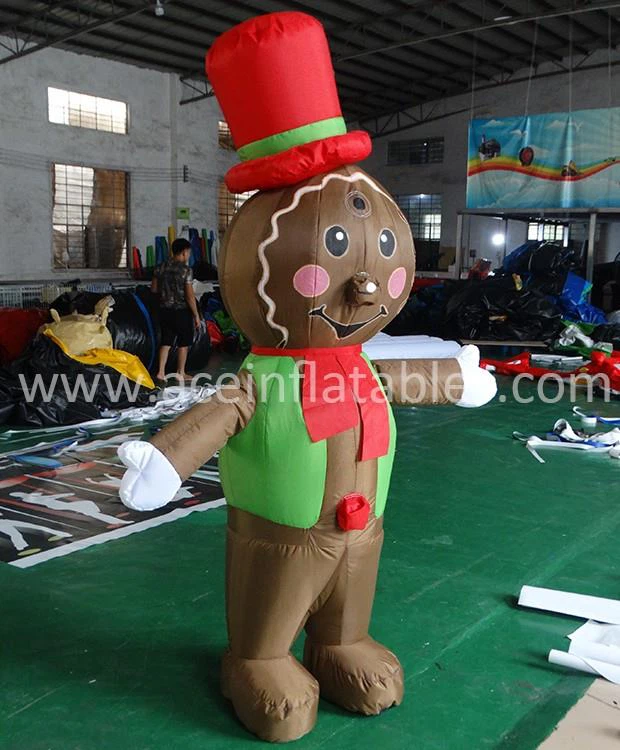 Inflatable Gingerbread Man Costume